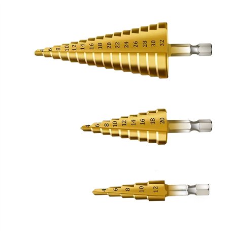 3PCS Foret Fraise Meche Etage