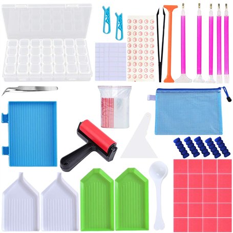 TOPSEAS Outils de Peinture Diamant