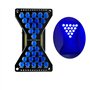 Treedix Kit de sablier électronique LED à monter soi-même - Planche d'entraînement à souder - Rayons bleus - Projet amusant