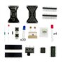 Treedix Kit de sablier électronique LED à monter soi-même - Planche d'entraînement à souder - Rayons bleus - Projet amusant