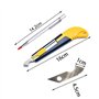 Coupe Multi-Usage Avec Lame de Coupe / 1 pièces Stylos Graveurs pour Gravure en