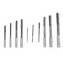 10pcs HSS Alésoir de Serrage Machine en Acier de Haute Vitesse Alésoir de Fraisage Outil de Coupe 3/4/5/6/7/8/9/10/11/12mm