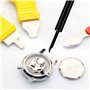 LINAERSHAO 3 Pièces Outil de Réparation de Boîtier de Montre,Couteau Ouvre-Montre,kit de réparation de kit d'outils de Montre,po