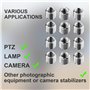 Lot De 6 Adaptateurs De Filetage Pour TréPied D'Appareil Photo, Adaptateur De Filetage 1/4" à 3/8 Pour Adaptateur De TréPied, Vi