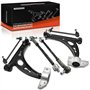 Frankberg 10x Bras de suspension Kit Avant Compatibles avec Golf Plus 5M1 521 Tous Moteurs 2004-2013 A3 8P1 Tous Moteurs 2003-20
