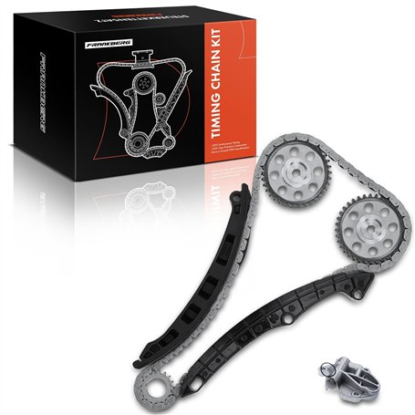 Kit chaîne de distribution pour Cordoba Ibiza III/IV Fabia II Rapid Roomster Polo 1.2L Essence 2007-2021 03C109158A