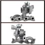 Frankberg Turbocompresseur Compatible avec A3 2.0 TDi 2003-2013 Golf V 2.0 TDi 2003-2009 P.a.s.s.a.t 2.0 TDi 2005-2010 Golf Plus