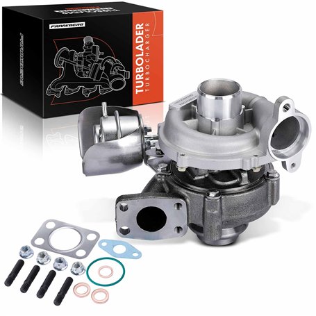 Frankberg Turbocompresseur 1.6L Compatible avec Berlingo B9 2008-Aujourd'hui C4 Grand Picasso I UA 2006-2011 206 2A/C 2004-2008