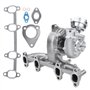 Frankberg Turbocompresseur à gaz d'échappement Compatible avec Golf IV 1J1 1J5 A3 8L1 Oct.avia I 1U2 1U5 Leon 1M1 Bo.ra 1J2 1J6 