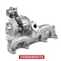 Frankberg Turbocompresseur à gaz d'échappement Compatible avec Golf IV 1J1 1J5 A3 8L1 Oct.avia I 1U2 1U5 Leon 1M1 Bo.ra 1J2 1J6 