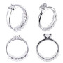 Ajusteurs Invisibles pour bagues Ring Sizer , Réducteurs Resizer de Bagues (lot de 4)