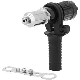 LSHK Kit d'adaptateur de pistolet à riveter avec poignée pour perceuse électrique sans fil