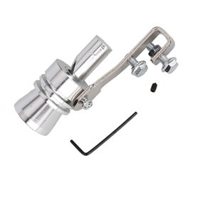 Qiilu Turbo Sifflet pour Tuyau d'échappement Universel