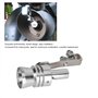 Qiilu Turbo Sifflet pour Tuyau d'échappement Universel, Turbo Sound Blow-off Simulator d'alliage d'aluminium Turbo Sound d'échap