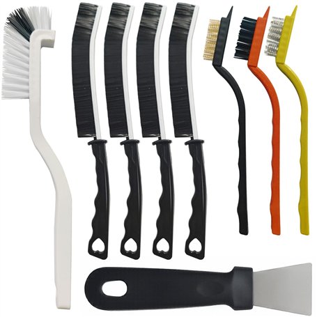 IBOPUXIU Brosse de Nettoyage des Interstices 9 pièces