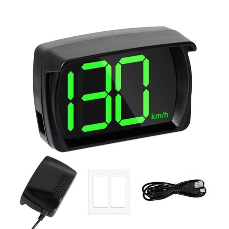 GERUI Tachymètre numérique de voiture - Écran HUD Head Up 2