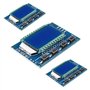 GERUI Lot de 3 générateurs de signaux d'impulsion PWM à 1 canal avec cycle de travail de fréquence d'impulsion PWM réglable