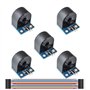 ZMCT103C Lot de 5 capteurs de courant 5 A monophasé micro convertisseur de courant