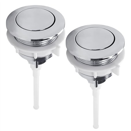 Lot de 2 boutons supérieurs unipolaires