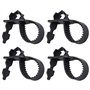 DHSBGWSX Lot de 4 attaches de jardin - Outils de liaison pour arêtes de poisson - Liens de lissage pour grands arbustes