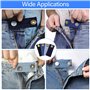 Tapvai 4 Pièces Elargisseur Pantalon Grossesse, Bouton Jean Détachable et Ajustable, Rallonge Bouton Pantalon pour Pantalons pou