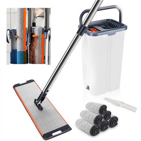 Ensemble Balai Serpillère avec Seau Essoreur