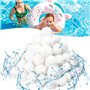 Zikenis Balles filtrantes Piscine 700 g