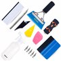 GADLANE 9 Pièces Film Teinte Vitre Voitures Ensemble D'outils Emballage De Installer L'outil Fenêtre Teinte De Film Comprend Plu