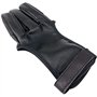 Namvo Archery Glove Three Finger Shooting Hunting Leather Glove Protector Convient pour la Chasse à Long Arc Traditionnel