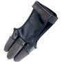 Namvo Archery Glove Three Finger Shooting Hunting Leather Glove Protector Convient pour la Chasse à Long Arc Traditionnel