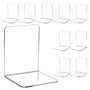 Mozvvco Serre Livres en Acrylique Transparent