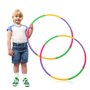 Topzora Lot de 2 cerceaux Hoola Hoop - 8 nœuds amovibles - Pour l'intérieur et l'extérieur - Pour le fitness
