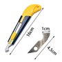 YouU 1 Cutter Coupe Verre Synthétique et 10 Lames de Rechange Incluses