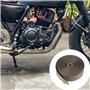 KEILEOHO Ruban de protection thermique pour pot d'échappement - 15 m - 50mm - En fibre de basalte - Avec 10 serre-câbles en acie