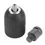 Nikou Clé à Choc Mandrin Perceuse, mandrin visseuse Mandrin sans clé 2-13mm, 1/2 "-20UNF avec adaptateur de mandrin 1/2", pour c