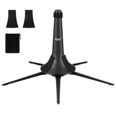 Eastar Support de trompette portable pliable en métal pour instruments en laiton EST-001