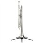 Eastar Support de trompette portable pliable en métal pour instruments en laiton EST-001