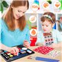 MULEVIP Peinture Visage Corps Kit 41PCS,Palette de Maquillage pour Enfants,Peinture Corporelle,Maquillage pour Le Corps et Peint