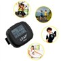 Cuzit Temporisateur d'intervalle Alarme Grand écran LCD numérique TF6204 Chronomètre Pour entraînement, crossfit, course, yoga, 