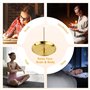 UKOFEW Porte Encens 3 en 1,Bruleur Encens en Laiton,Porte d'Encens Bâton avec Récupérateur de Cendres de 14CM pour Maison Bureau