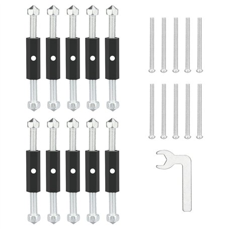 86 type Cassette Vis Support Rod Kit ，Boîte De Montage Boîtier De Jonction Cassette De Réparation，pour boîte de commutation à mo
