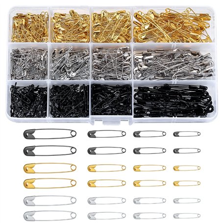 540 Pièces Épingles de Sûreté