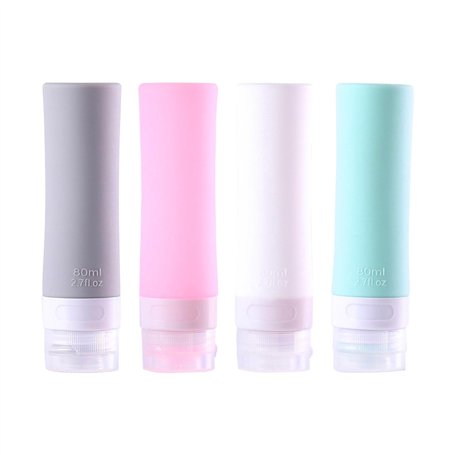 VIVIIHOO Lot de bouteilles de voyage en silicone
