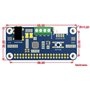 Coolwell WM8960 Module audio Hi-Fi Sound Card HAT pour Raspberry Pi 4B+ 4B 3B+ 3B 2B+ Zero W WH 2W stéréo CODEC Play/Record