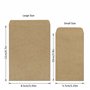 Pochette Sac Sachet en Kraft Papier Vintage pour Semences 200pcs Mini Cadeaux Enveloppes pour Bonbons Graines Bijoux en Mariage 
