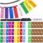 720 Pièces Autocollant Étiquette de Câble