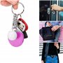 7pcs Mini porte-clés de tennis de table porte-clés mini ping-pong avec raquette de tennis de table Anneau Pendentif Keychain Tro
