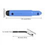 FOCCTS Outil d'ébavurage+10 lames rechanges 145 mm stylo ébavurage ebavureur ébavurer cuivre plastique aluminium acier Porte-out