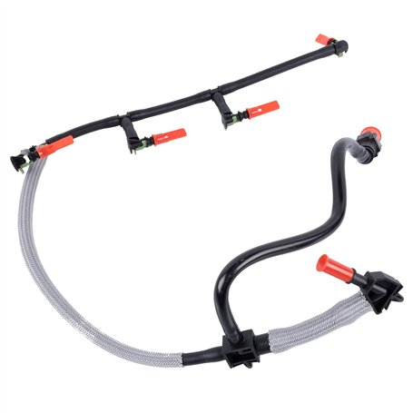 Dixhills Tuyau de retour d'injecteur de carburant compatible avec Transit Mk7 Mk8 2.2 TDCI RWD Defender de remplacement pour 176