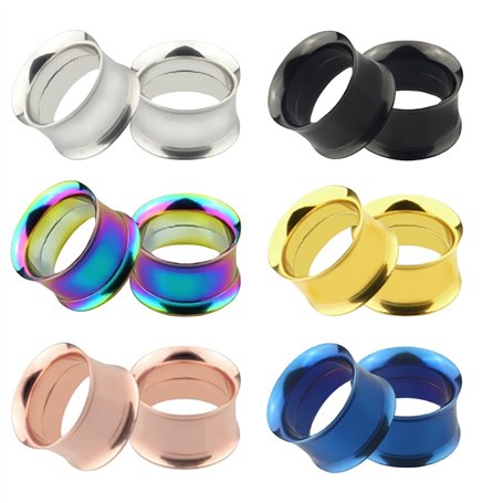 ZGDEIWGF Anneaux D'Expansion d'oreille De 12 Pièces